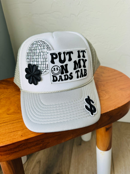 Dad’s Tab Disco Trucker Hat