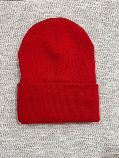 Red beanie